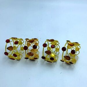 Pier 1 Imports Jeweled Napkin Rings